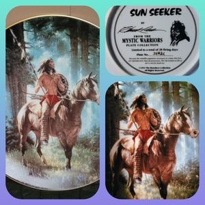 Sun Seekers Mystic Warriors Plate Collection